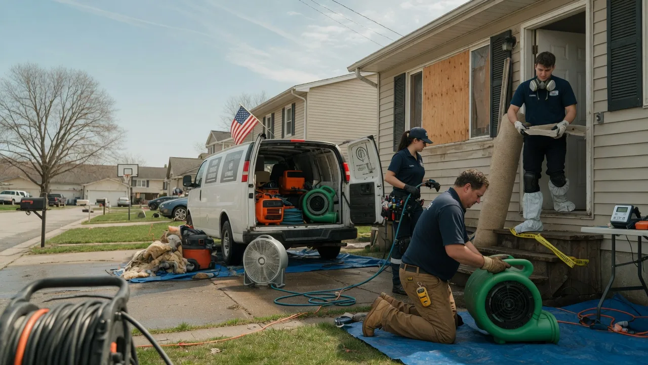 Water Damage Restoration in Myra, WV near me